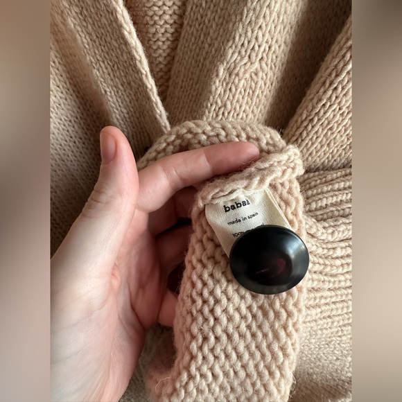 Babaa No.17 Sweater Coat in Rosé - Picture 4 of 6